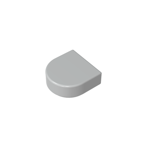 Gobricks,Tile 1 x 1 Half Circle,24246,35398,35399