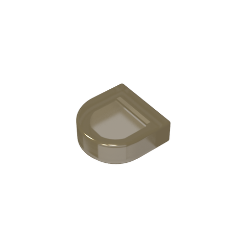 Gobricks,Tile 1 x 1 Half Circle,24246,35398,35399
