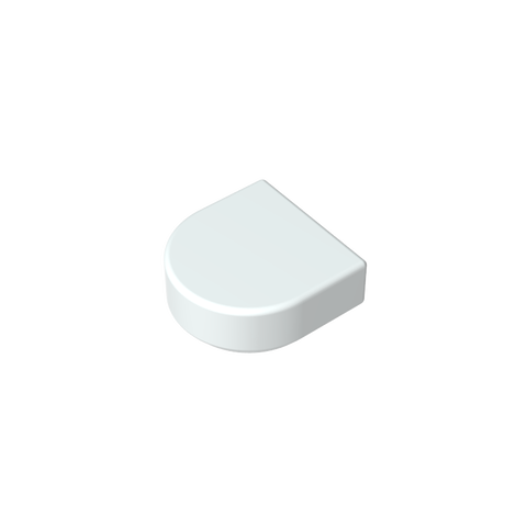 Gobricks,Tile 1 x 1 Half Circle,24246,35398,35399
