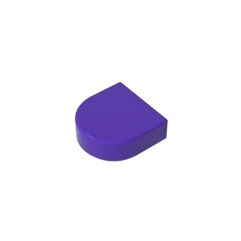Gobricks,Tile 1 x 1 Half Circle,24246,35398,35399