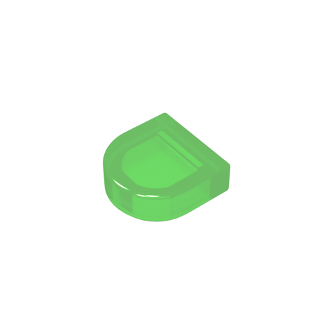 Gobricks,Tile 1 x 1 Half Circle,24246,35398,35399