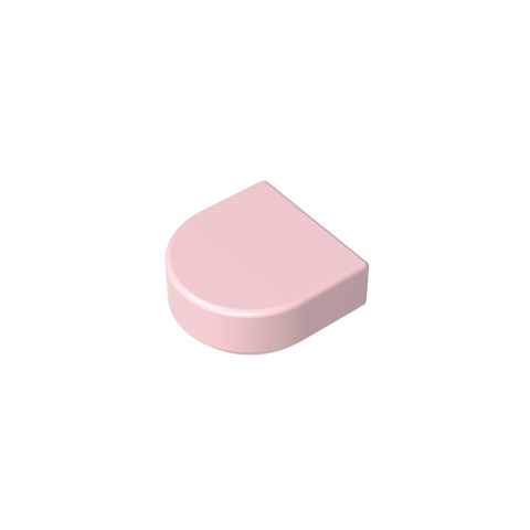Gobricks,Tile 1 x 1 Half Circle,24246,35398,35399