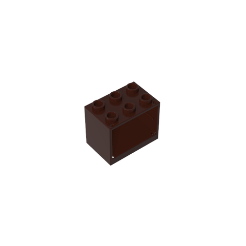 Gobricks,Cupboard 2 x 3 x 2 with Solid Studs,4532,92410,4532a