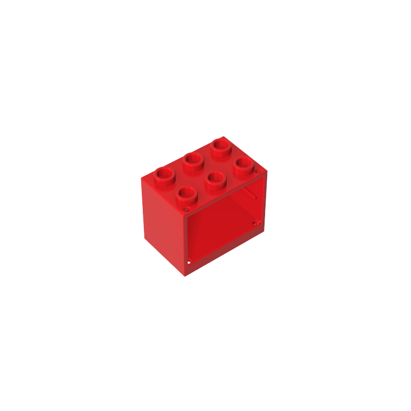 Gobricks,Cupboard 2 x 3 x 2 with Solid Studs,4532,92410,4532a
