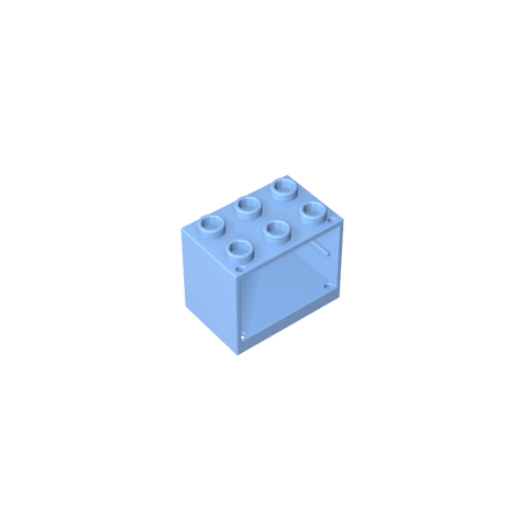 Gobricks,Cupboard 2 x 3 x 2 with Solid Studs,4532,92410,4532a