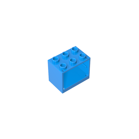 Gobricks,Cupboard 2 x 3 x 2 with Solid Studs,4532,92410,4532a