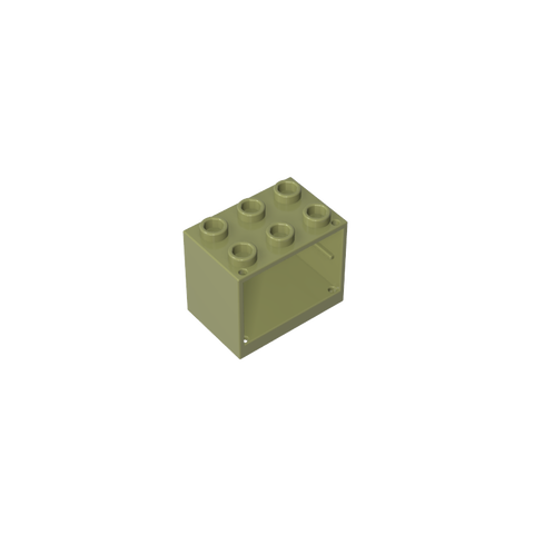 Gobricks,Cupboard 2 x 3 x 2 with Solid Studs,4532,92410,4532a