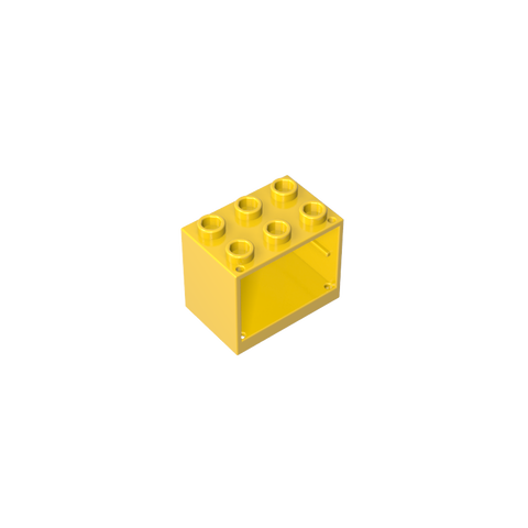 Gobricks,Cupboard 2 x 3 x 2 with Solid Studs,4532,92410,4532a