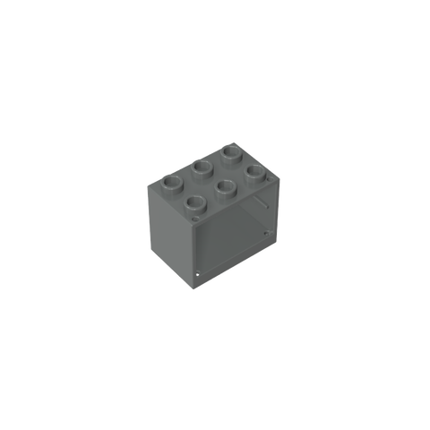 Gobricks,Cupboard 2 x 3 x 2 with Solid Studs,4532,92410,4532a