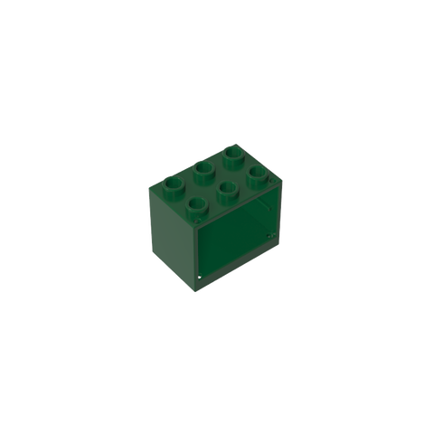 Gobricks,Cupboard 2 x 3 x 2 with Solid Studs,4532,92410,4532a