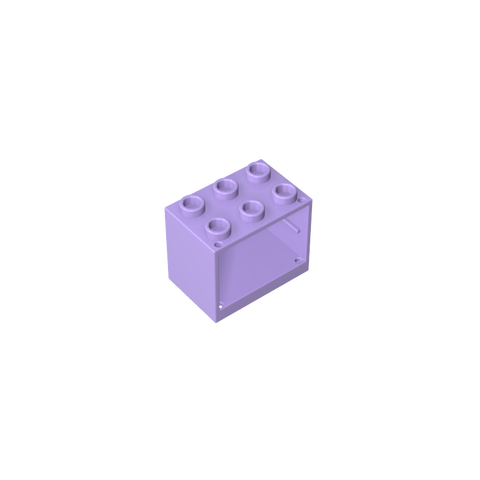 Gobricks,Cupboard 2 x 3 x 2 with Solid Studs,4532,92410,4532a