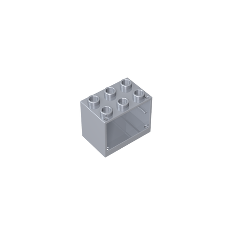 Gobricks,Cupboard 2 x 3 x 2 with Solid Studs,4532,92410,4532a