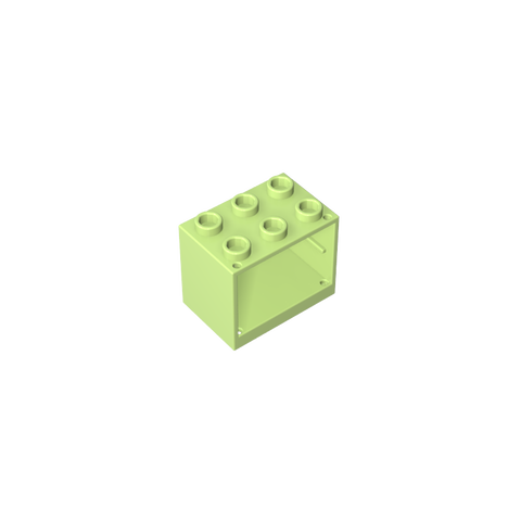 Gobricks,Cupboard 2 x 3 x 2 with Solid Studs,4532,92410,4532a