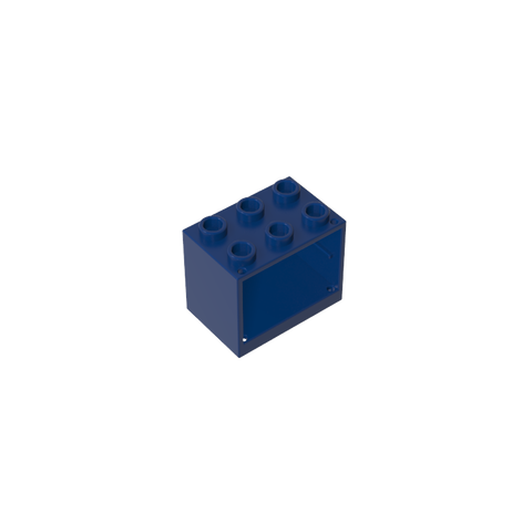 Gobricks,Cupboard 2 x 3 x 2 with Solid Studs,4532,92410,4532a