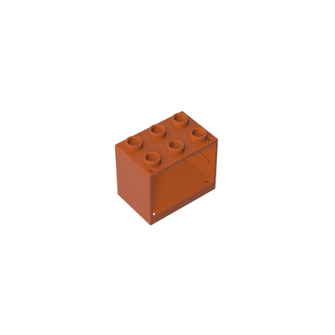 Gobricks,Cupboard 2 x 3 x 2 with Solid Studs,4532,92410,4532a
