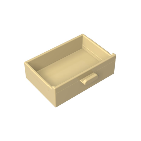 Gobricks,Cupboard 2 x 3 Drawer,4536