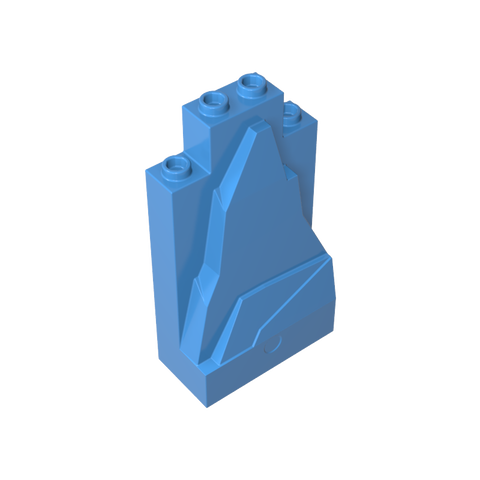 Gobricks,Rock Panel 2 x 4 x 6,47847