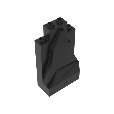 Gobricks,Rock Panel 2 x 4 x 6,47847