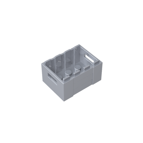 Gobricks,Box/ Crate with Handholds,30150