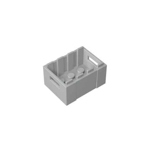 Gobricks,Box/ Crate with Handholds,30150