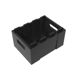 Box / Crate with Handholds,30150