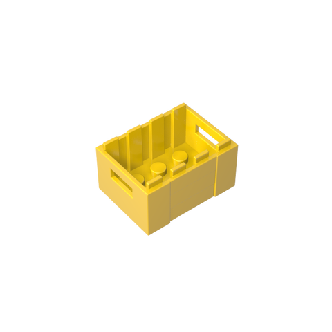 Gobricks,Box/ Crate with Handholds,30150