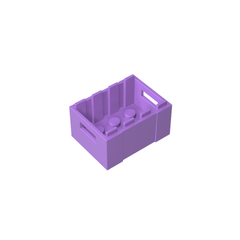 Gobricks,Box/ Crate with Handholds,30150