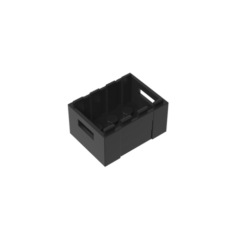 Gobricks,Box/ Crate with Handholds,30150
