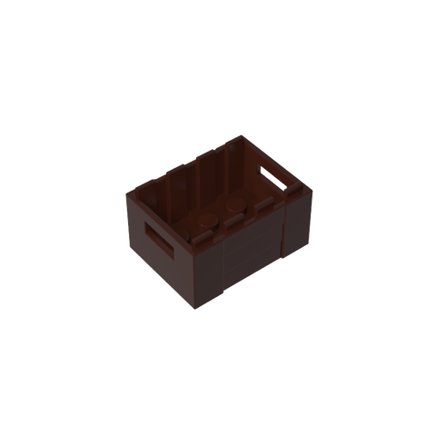Gobricks,Box/ Crate with Handholds,30150