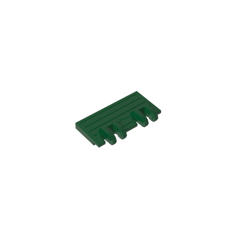 Gobricks,Hinge Train Gate 2 x 4 Locking Dual 2 Fingers without Rear Reinforcements,92092,44569