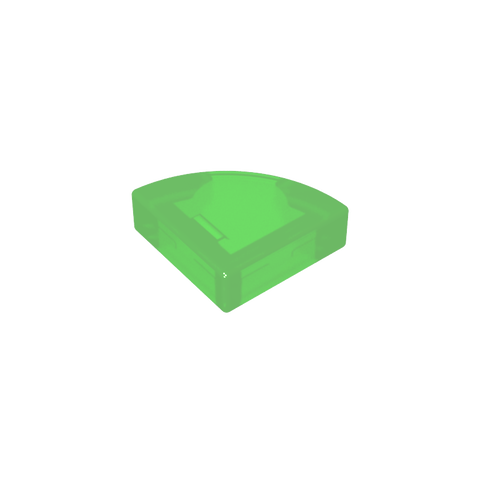 Gobricks,Tile Round 1 x 1 Quarter,25269,48410,67173