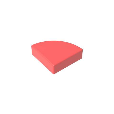 Gobricks,Tile Round 1 x 1 Quarter,25269,48410,67173