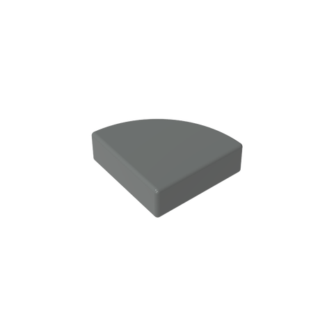Gobricks,Tile Round 1 x 1 Quarter,25269,48410,67173