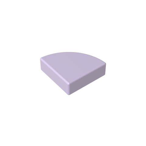 Gobricks,Tile Round 1 x 1 Quarter,25269,48410,67173