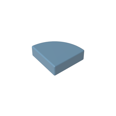 Gobricks,Tile Round 1 x 1 Quarter,25269,48410,67173