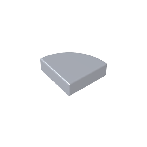 Gobricks,Tile Round 1 x 1 Quarter,25269,48410,67173