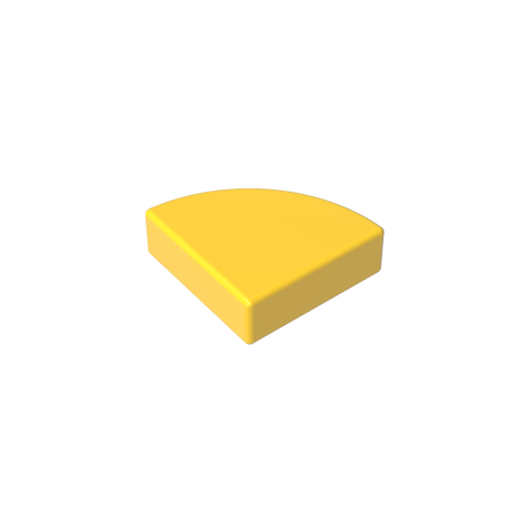 Gobricks,Tile Round 1 x 1 Quarter,25269,48410,67173