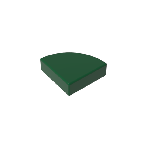 Gobricks,Tile Round 1 x 1 Quarter,25269,48410,67173