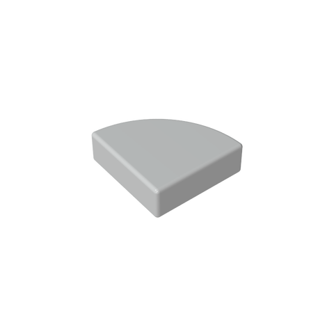 Gobricks,Tile Round 1 x 1 Quarter,25269,48410,67173
