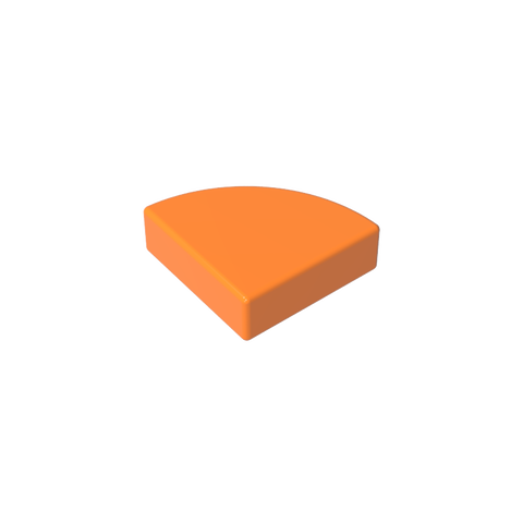 Gobricks,Tile Round 1 x 1 Quarter,25269,48410,67173