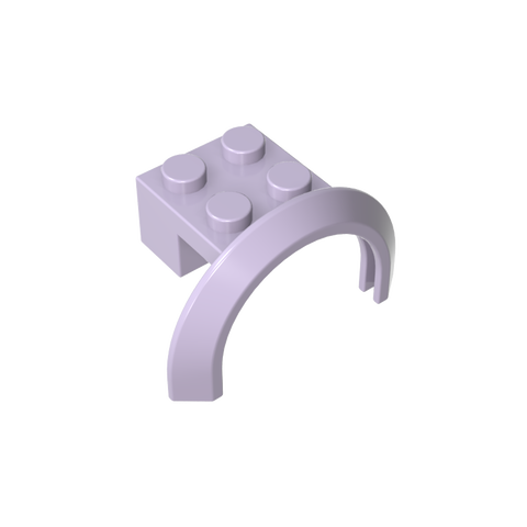 Gobricks,Wheel Arch, Mudguard 4 x 2 1/2 x 2,50745