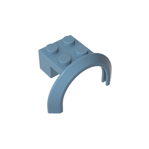 Gobricks,Wheel Arch, Mudguard 4 x 2 1/2 x 2,50745