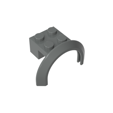 Gobricks,Wheel Arch, Mudguard 4 x 2 1/2 x 2,50745