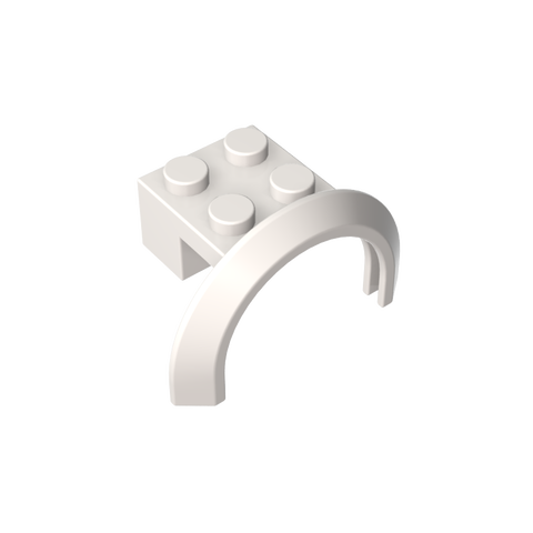 Gobricks,Wheel Arch, Mudguard 4 x 2 1/2 x 2,50745