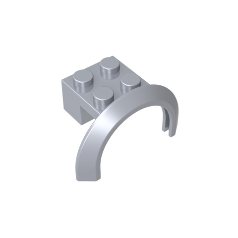 Gobricks,Wheel Arch, Mudguard 4 x 2 1/2 x 2,50745