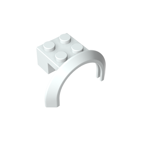 Gobricks,Wheel Arch, Mudguard 4 x 2 1/2 x 2,50745