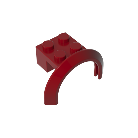 Gobricks,Wheel Arch, Mudguard 4 x 2 1/2 x 2,50745