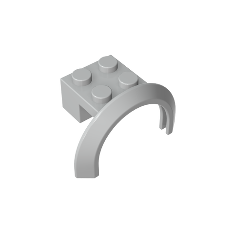 Gobricks,Wheel Arch, Mudguard 4 x 2 1/2 x 2,50745