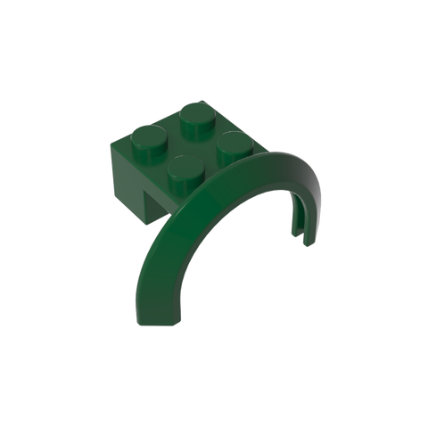 Gobricks,Wheel Arch, Mudguard 4 x 2 1/2 x 2,50745