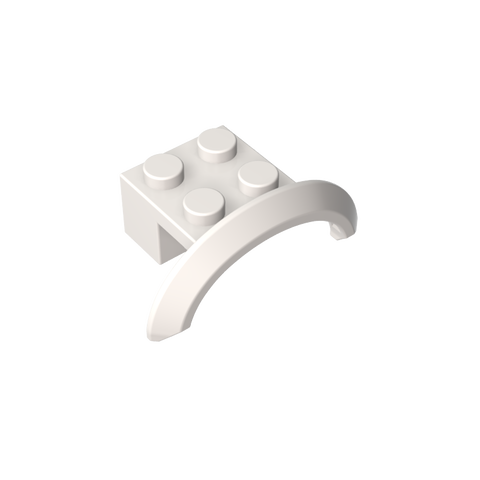Gobricks,Wheel Arch, Mudguard 4 x 2 1/2 x 1,98282,28579